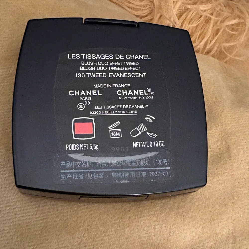 CHANEL Les Tissages Blush Duo in Black - Picture 3 of 4
